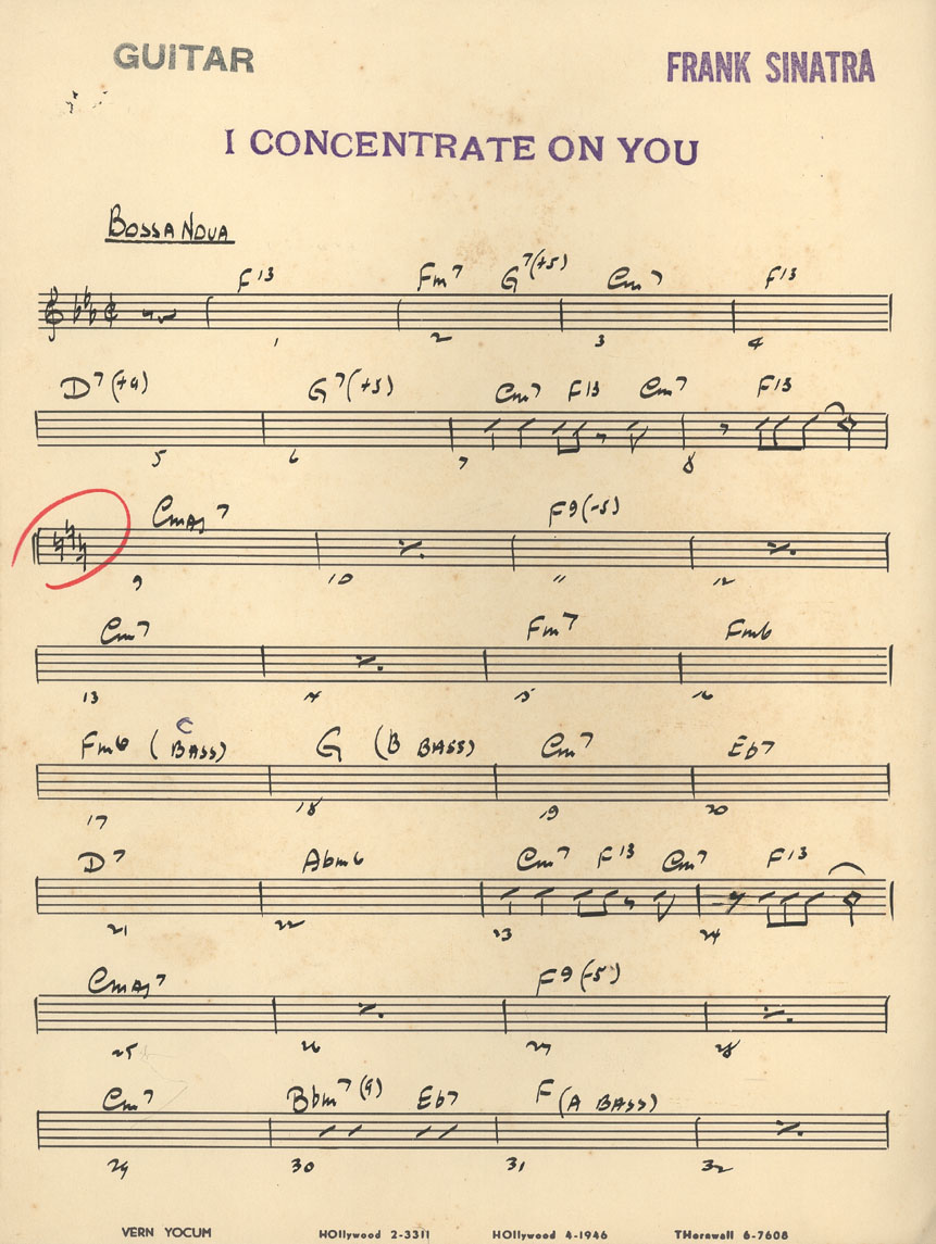 i concentrate on you i concentrate on you sheet music
