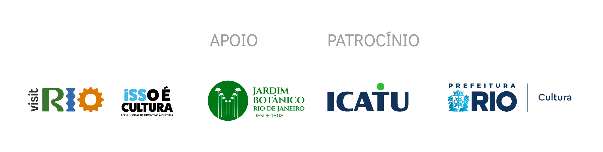 Logo dos Patrocinadores