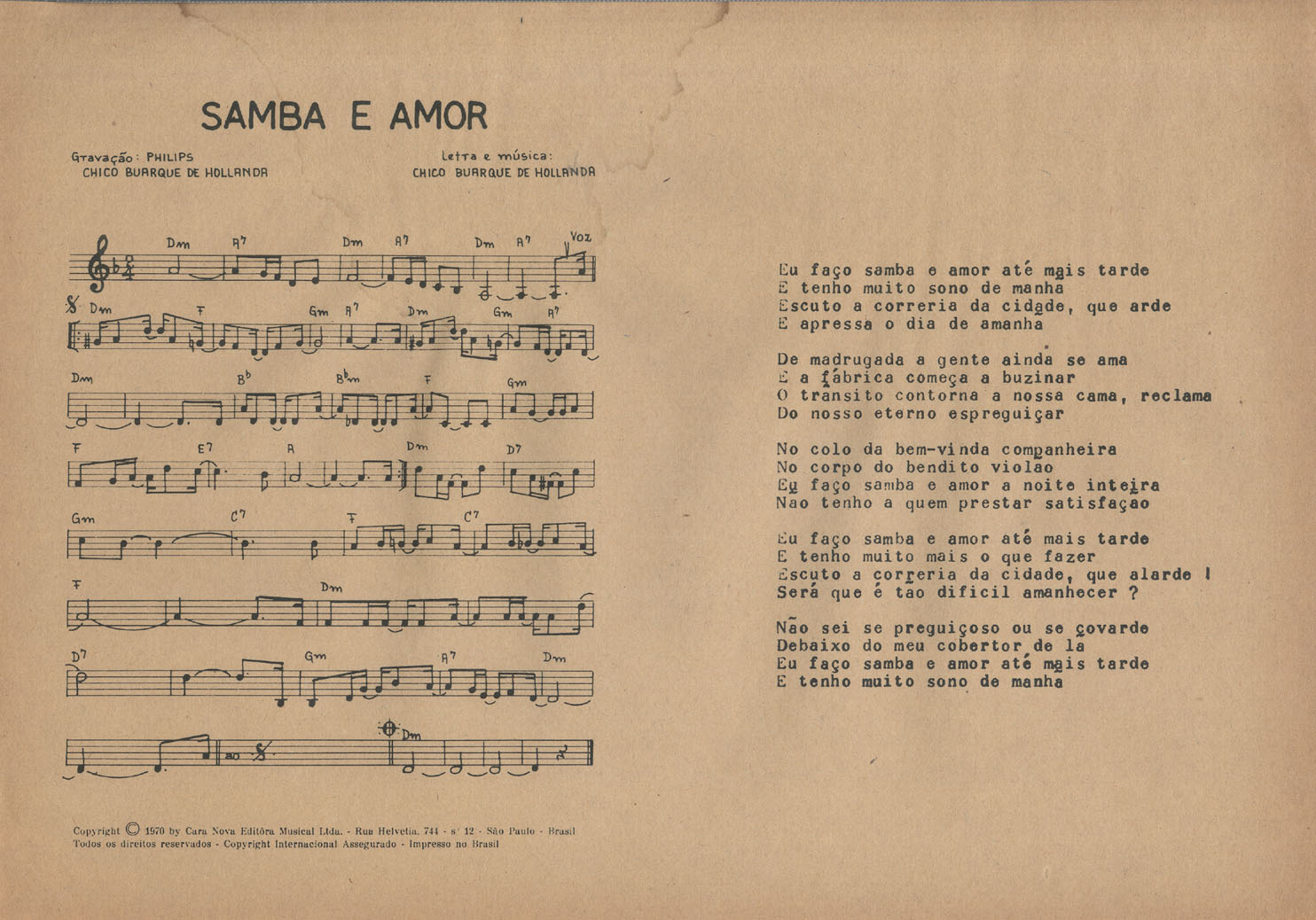 Cifras de Samba PDF, PDF, Amor