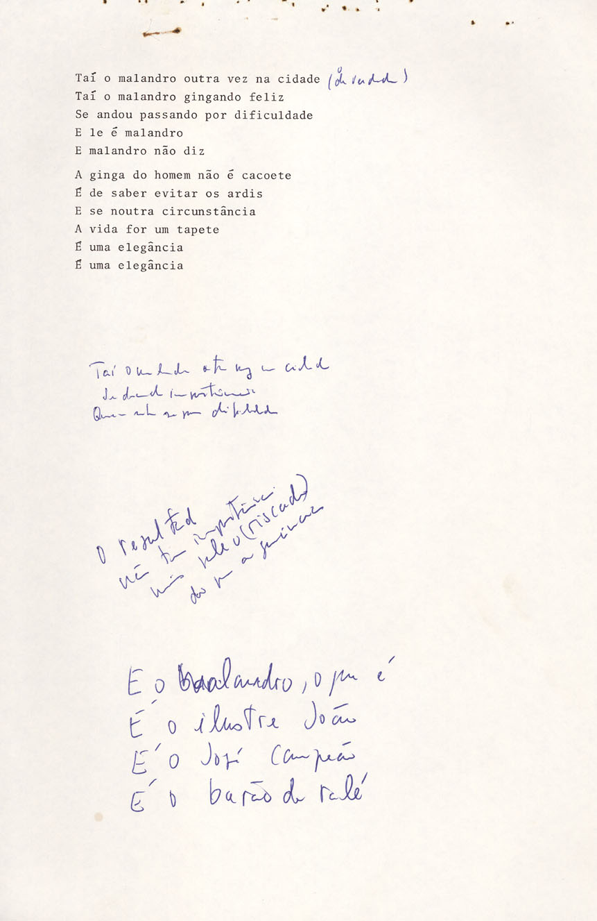 Chico Buarque – Trapaças Lyrics