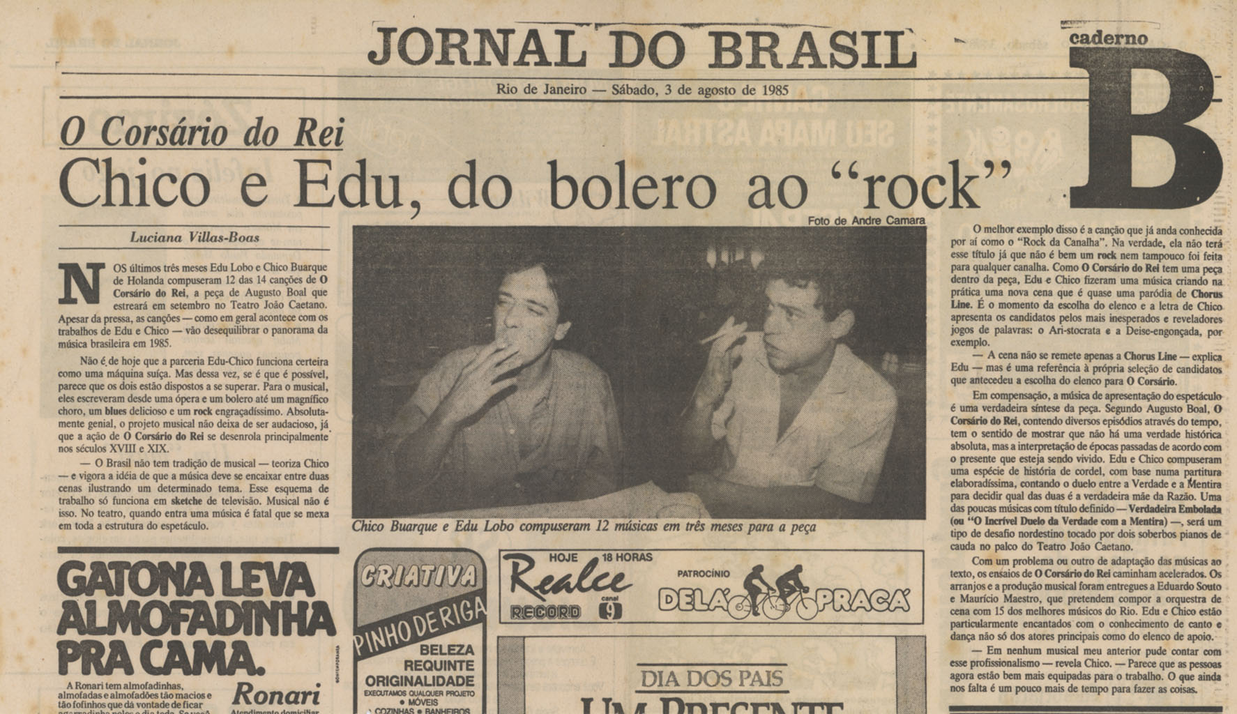 O CORSÁRIO DO REI - AUGUSTO BOAL, EDU LOBO e CHICO BUAR